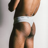 Heather Grey-Classic-Cotton-Thong-Male-1
