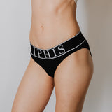 Black - Icon-Seamless-Brief-Women