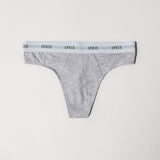 Heather Grey-Classic-Cotton-Thong