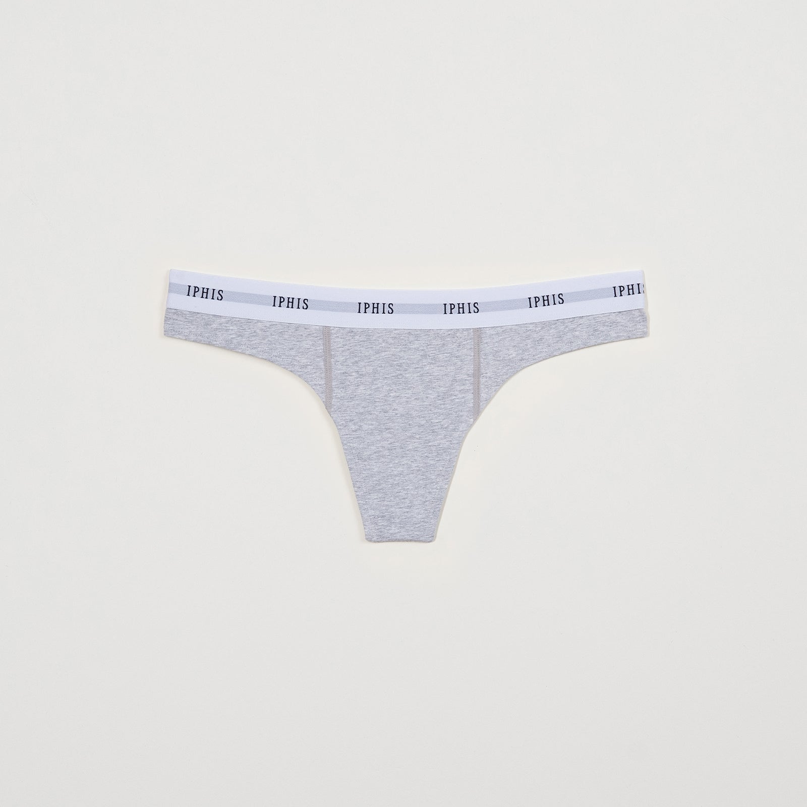 Heather-Grey - Classic-Cotton-Thong